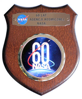 Ryngraf 60 lat Agencji Kosmicznej NASA
