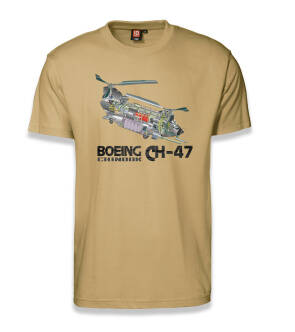 Koszulka Śmigłowiec Boeing CH-47 Chinook